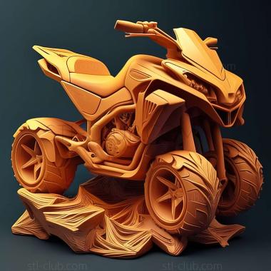 3D модель Honda TRX90X (STL)